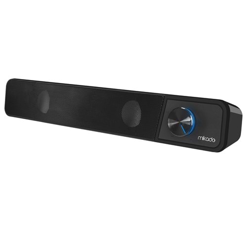 Mikado MD-69S Siyah Led Işıklı Multimedia Soundbar Speaker