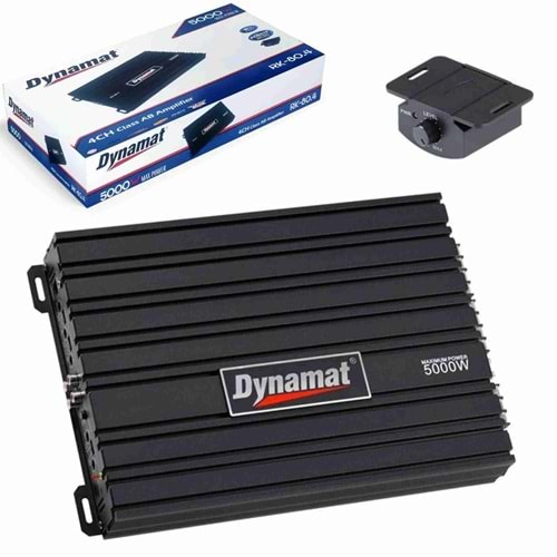 Dynamat RK-80.4 Ab Class 5000 Watt 4 Kanal Oto Anfi