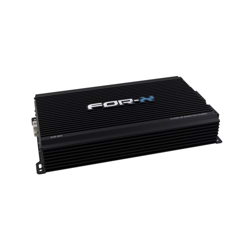 For-X XAE-804 4x80 Rms 4 Kanal 3000 Watt Bass Kontrol Oto Anfi