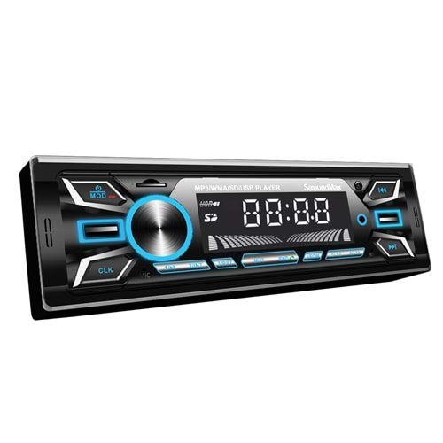Soundmax SX-MX6G Bluetooth Çift Usb/Sd/Fm Oto Teyp