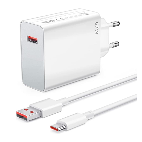Powerway M67S 67w XIOMI Turbo Şarj Şarj Cihazı (kablo Dahil) Tüm Cihazlarla Uyumlu