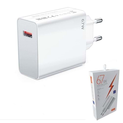 Powerway M67 67w XIOMI Turbo Şarj Şarj Cihazı