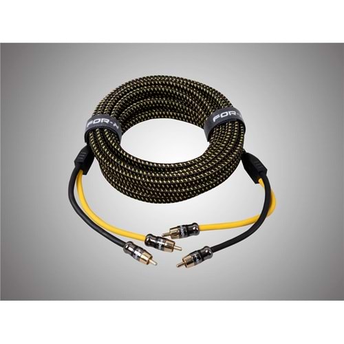 For-X MAESTRO-25 5mt Hı-End 2 Giriş 2 Çıkış Rca Kablo Bakır