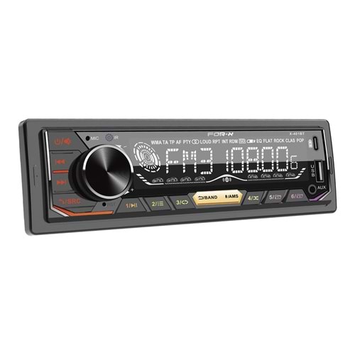 For-X X-401BT USB/SD/FM Bluetooth 5.1 Oto Teyp