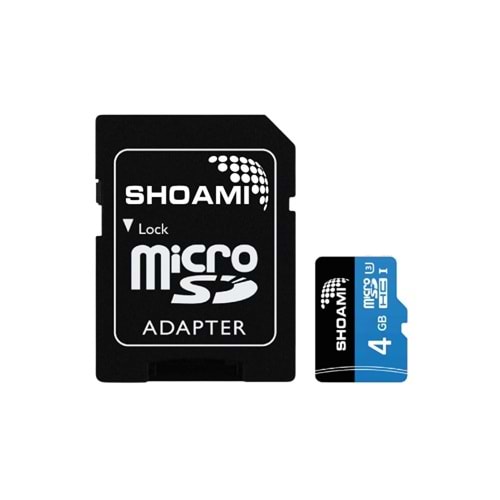 Shoamı SH-M4 High Speed 4GB TF Kart & SD Adaptör Kutusuz