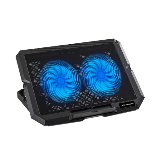 Bawerlink TNF-2000 Işıklı Ledli Stand 2 Fanlı Laptop Soğutucu