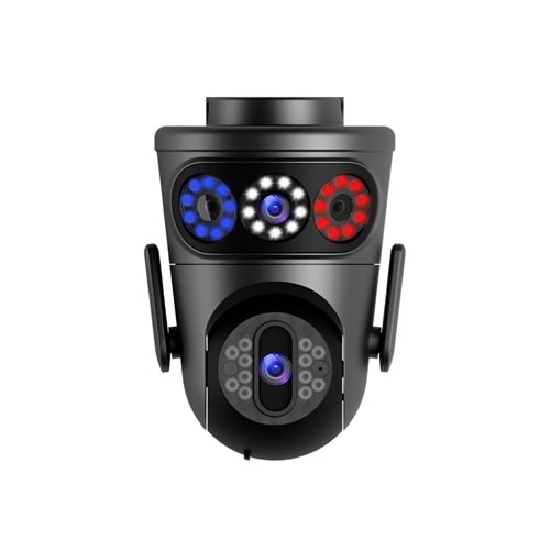 Mpıa MORIO 8 MP 2 Lens 1*PTZ 4x Zoom Wi-Fi Güvenlik Kamerası