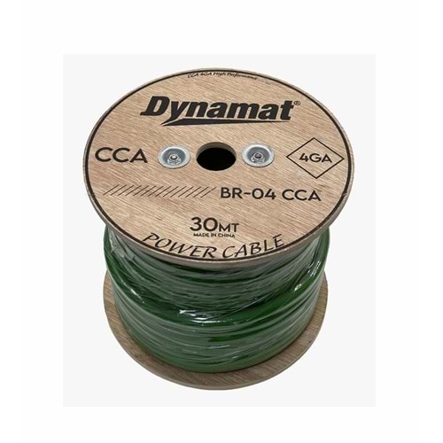 Dynamat BR-04 CCA 4Ga Cca 30 Metre Power Kablosu