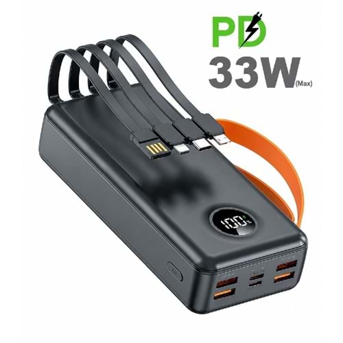 Sprange SR-P43 30.000 mAh 33W Hızlı Şarj Powerbank