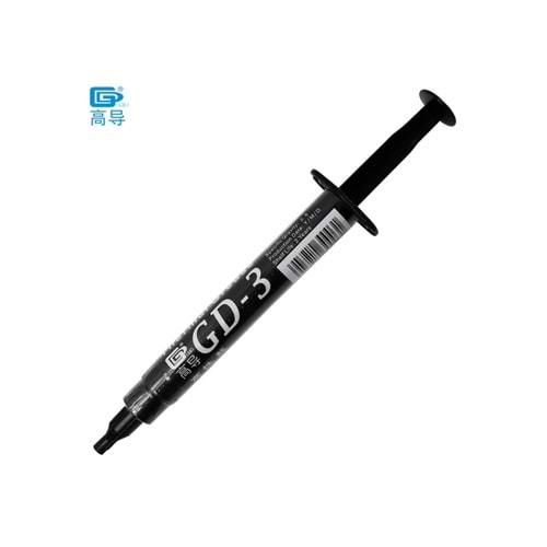 GD-3 7.5w/m.k Cpu Gpu Ps4 Pc Termal Macun 3 Gram Cpu Soğutma Pastası Standart