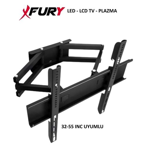 Xfury FH3265 32-65 Hareketli Lcd Led Tv Askı Aparatı (82 ile 165 arası)