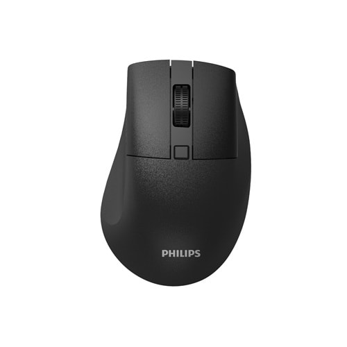Phılıps SPK7528B Dual Mod 2.4 GHz + Bluetooth 1600DPI Ergonomik Sessiz Optik Mouse Siyah
