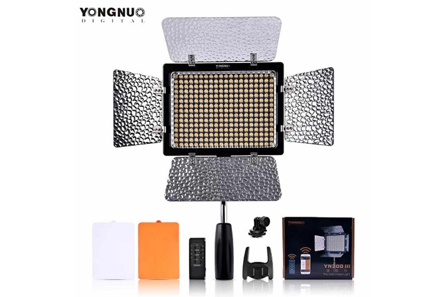 Yongnuo YN300-III Bi-Color Led Işık 3200-5600 Kelvin