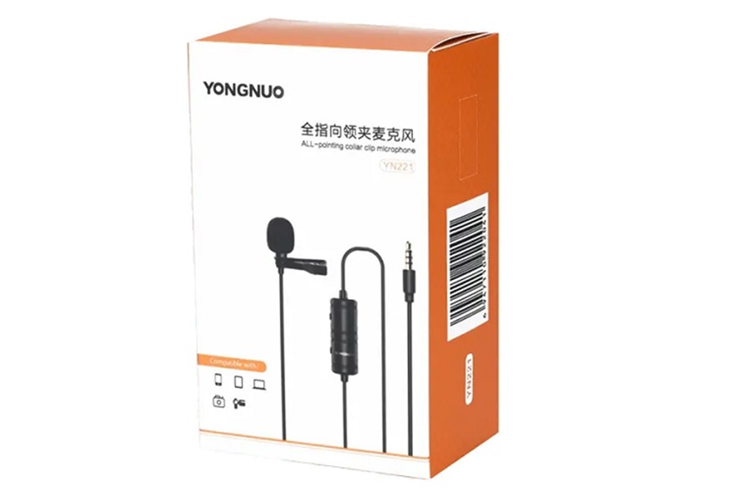 Yongnuo YN221 Kablolu Yaka Mikrofonu