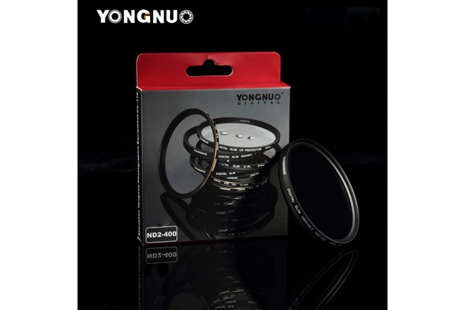 Yongnuo 55mm Slim ND2-400 Ayarlanabilir ND Filtre