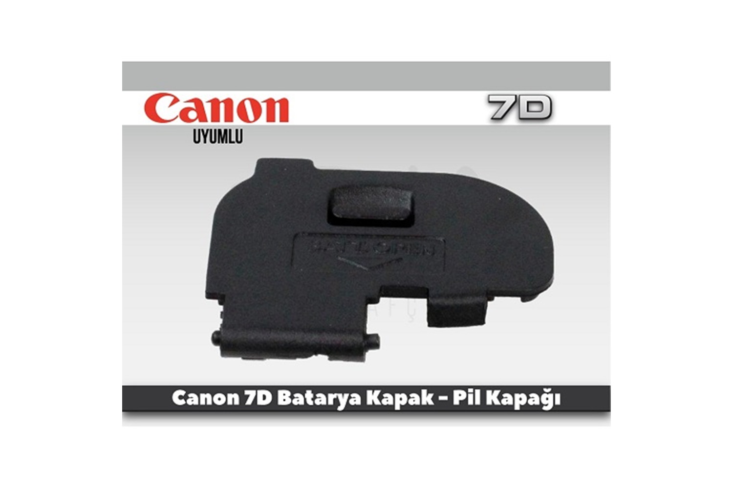 Tewise Canon 7D Uyumlu Batarya Kapak Pil Kapağı