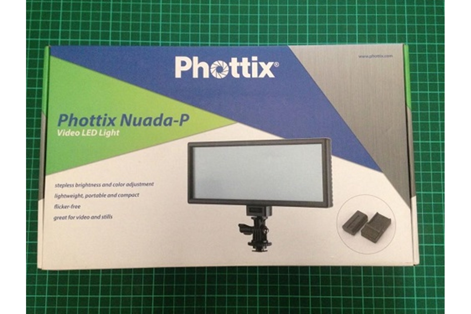 Phottix Nuada-P Bi-Color Led Işık Seti (3300-5600K)