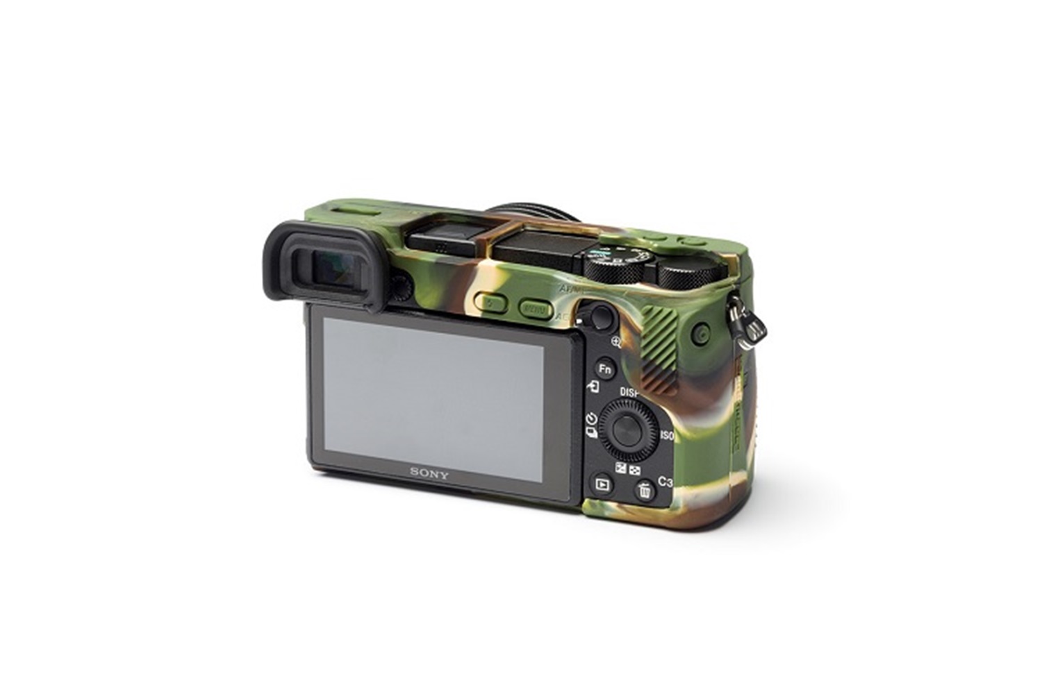 Easycover Sony A6500 Silikon Kılıf Kamuflaj