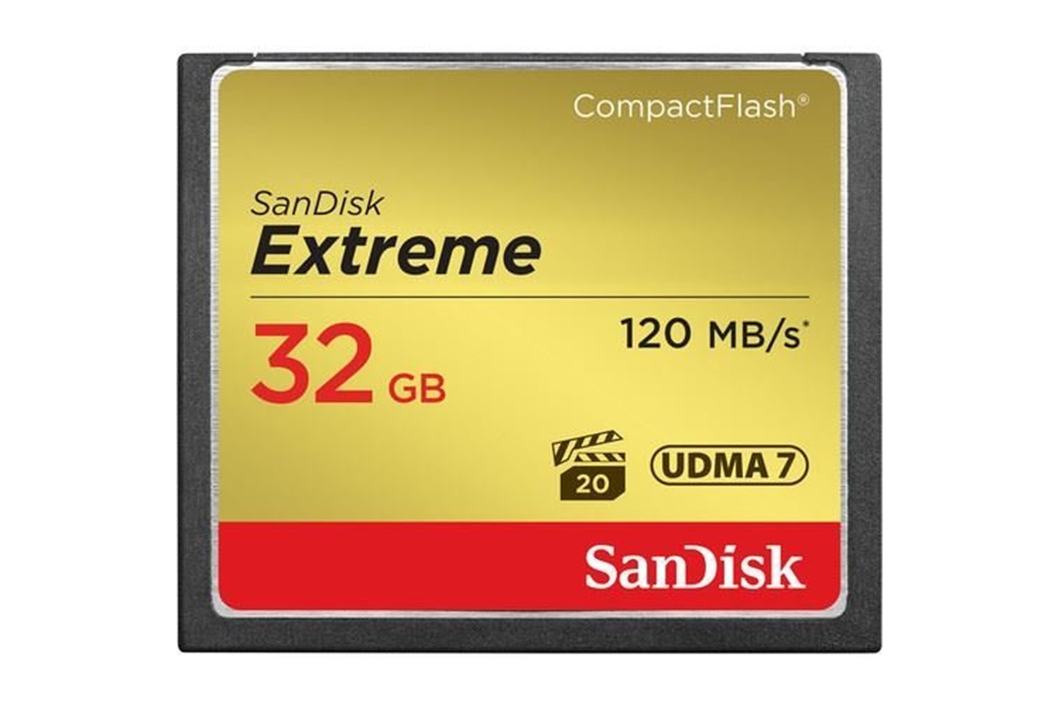Sandisk Extreme 32 GB Compact Flash CF Hafıza Kartı 120mb/s