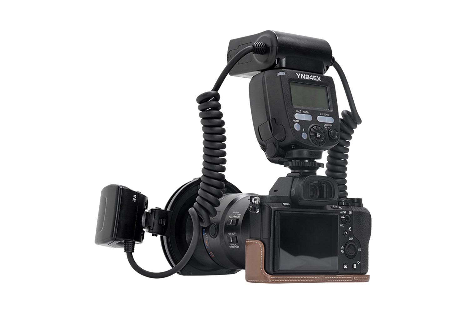 Yongnuo YN24-EX TTL Sony Uyumlu Macro Ring Twin Flaş