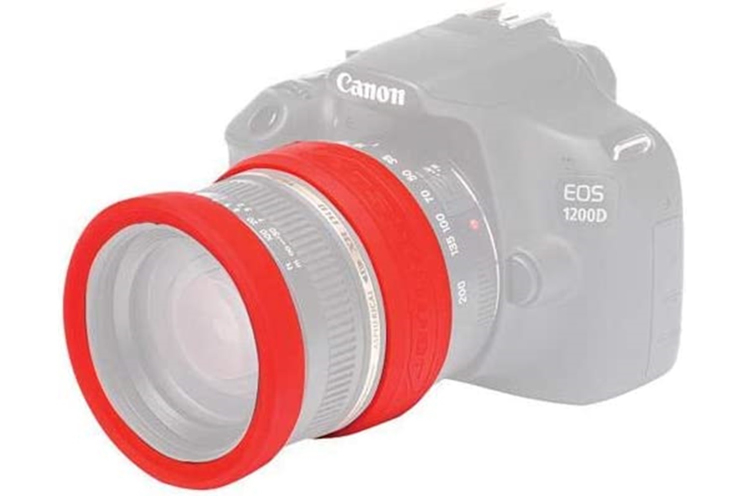 Easycover Lens Rim 58mm Kırmızı