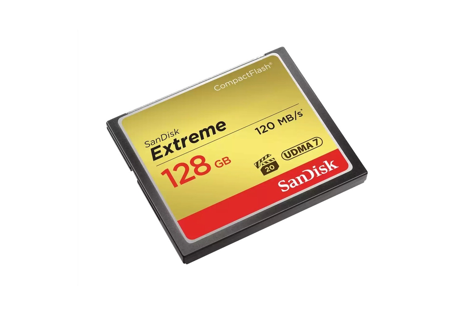 Sandisk Extreme 128 GB Compact Flash CF Hafıza Kartı 120mb/s