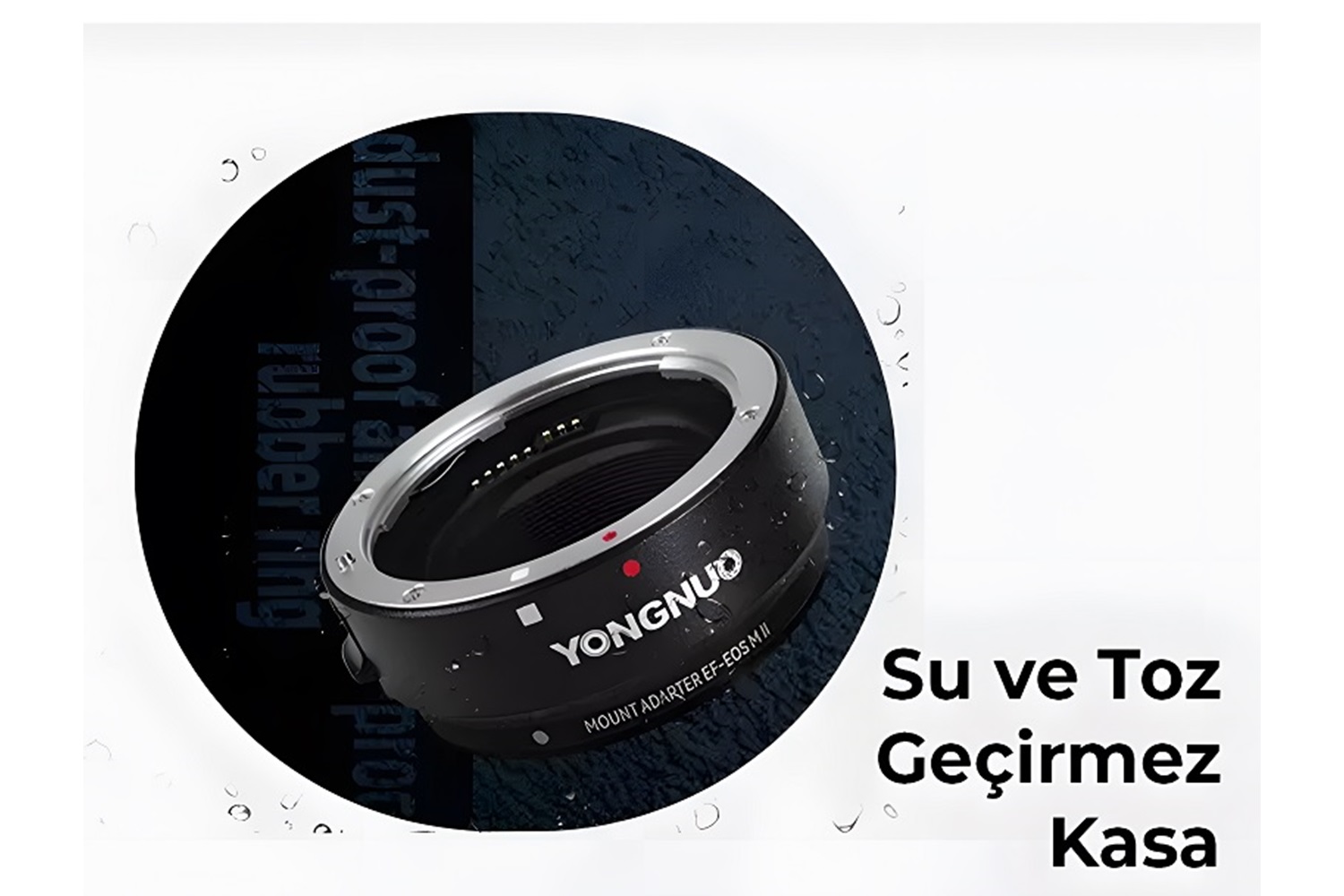 Yongnuo EF-EOS M II Canon Otofokus Lens Adaptörü