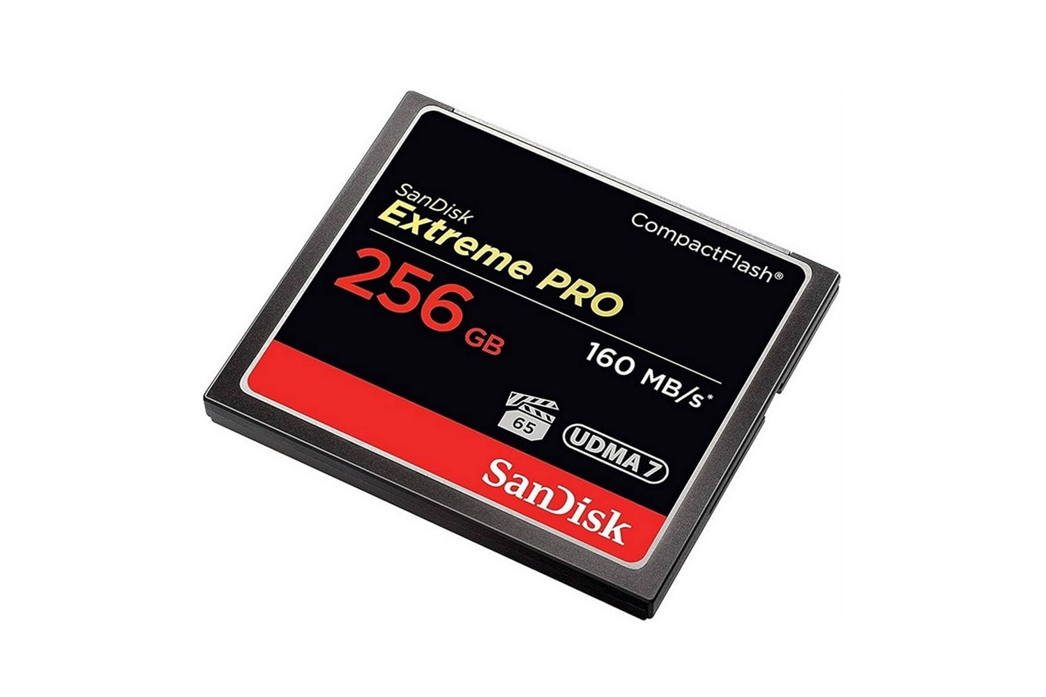 Sandisk Extreme Pro 256 GB 4K CF Compact Flash Hafıza Kartı 160mb/s