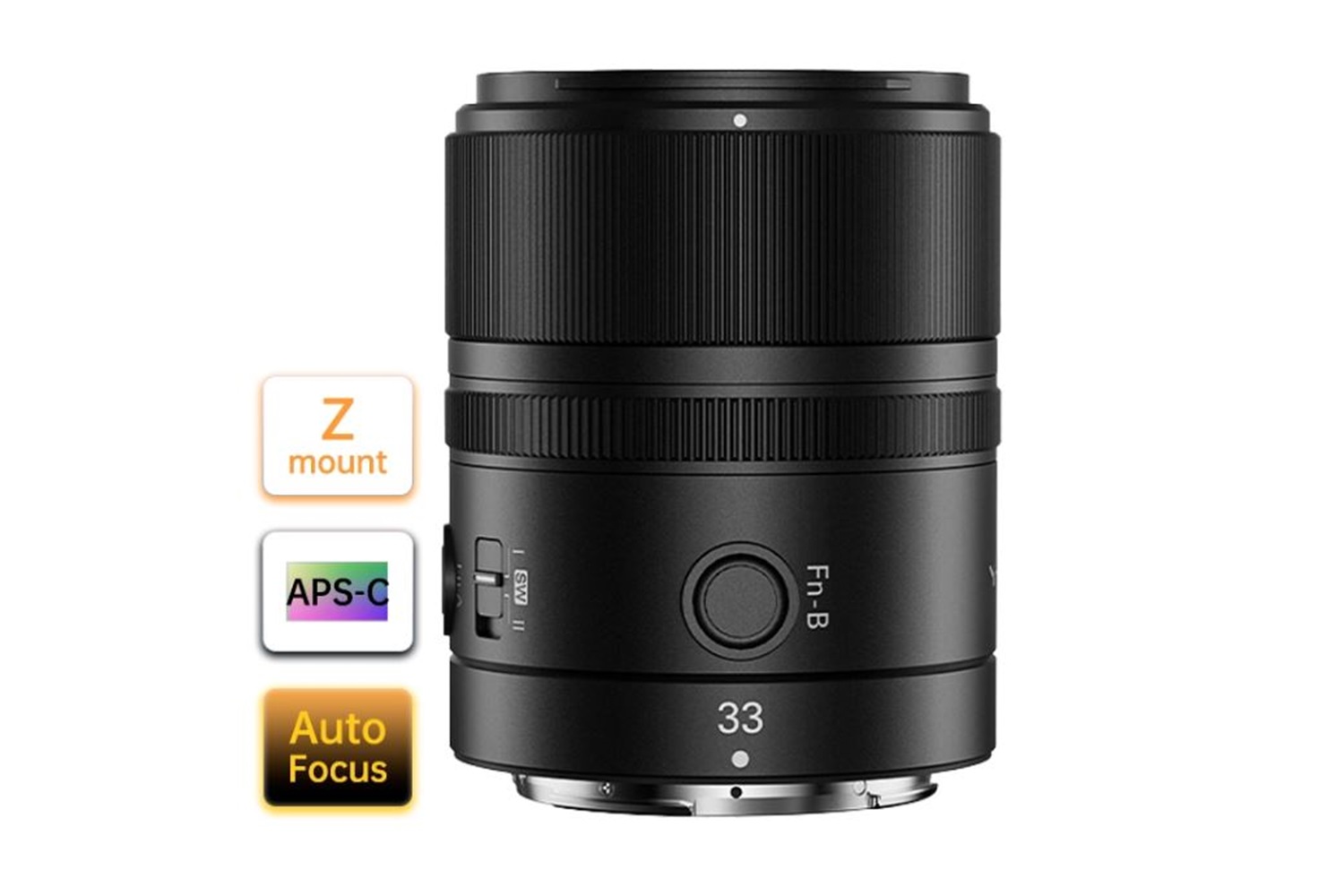 Yongnuo 33mm f/1.4Z DA DSM WL Pro APS-C Wireless Otofokus Lens (Nikon Z)