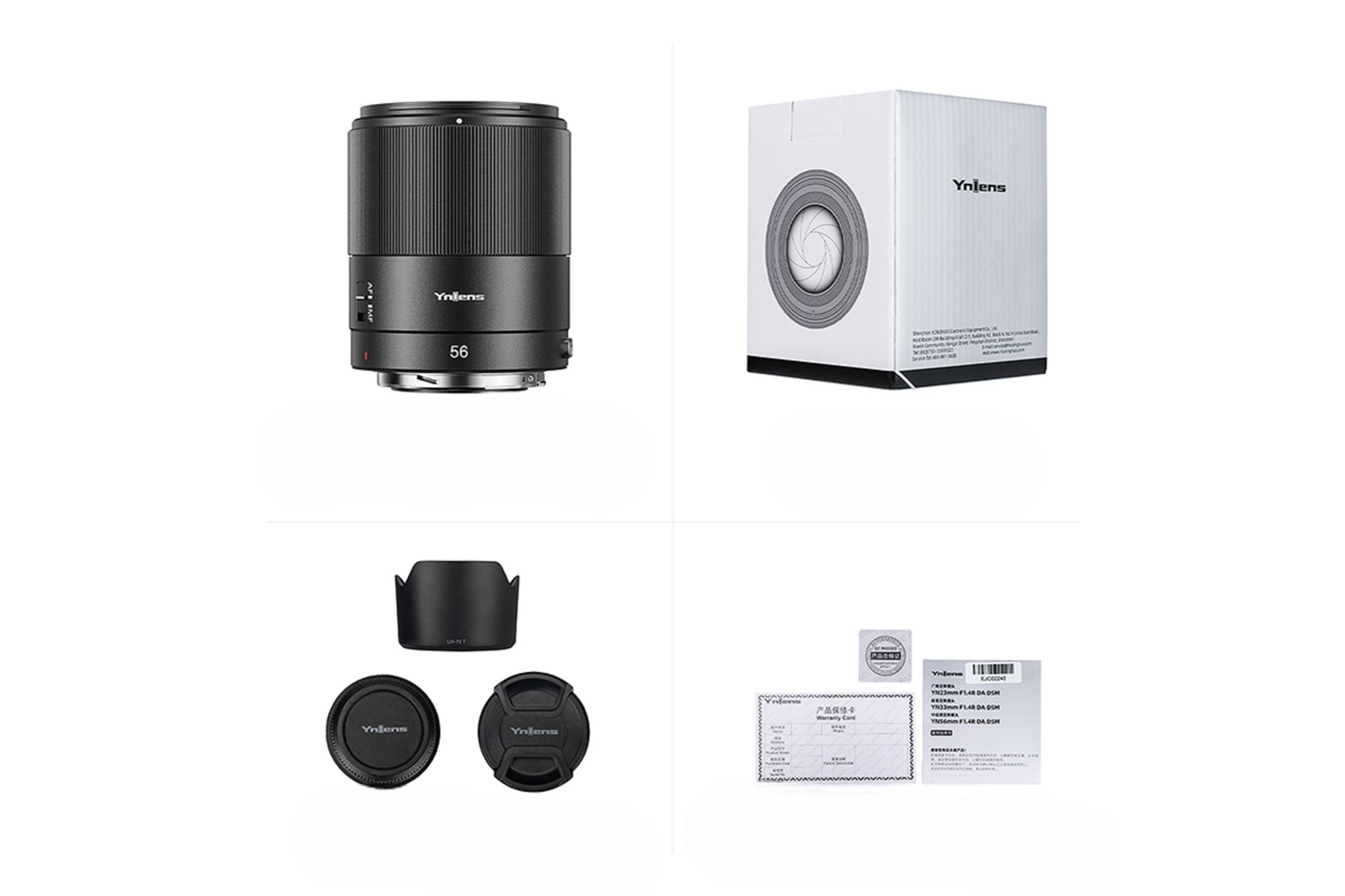 Yongnuo 56mm f/1.4R DA DSM APS-C Otofokus Lens (Canon RF)