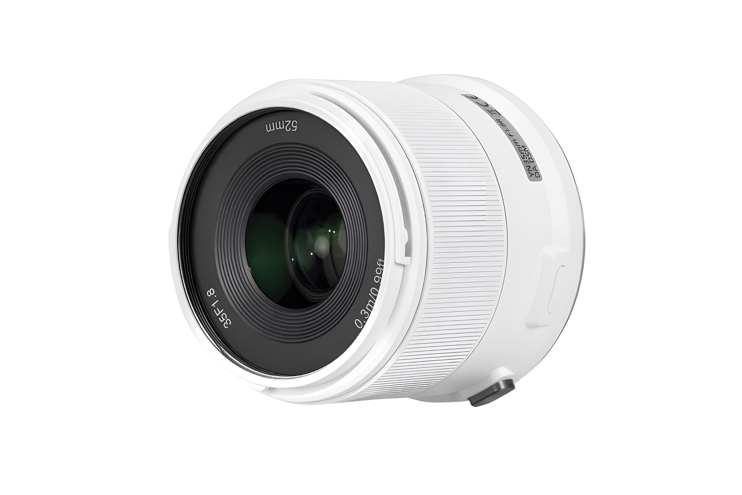 Yongnuo 35mm f/1.8R DA DSM APS-C Otofokus Lens (Canon RF) Beyaz