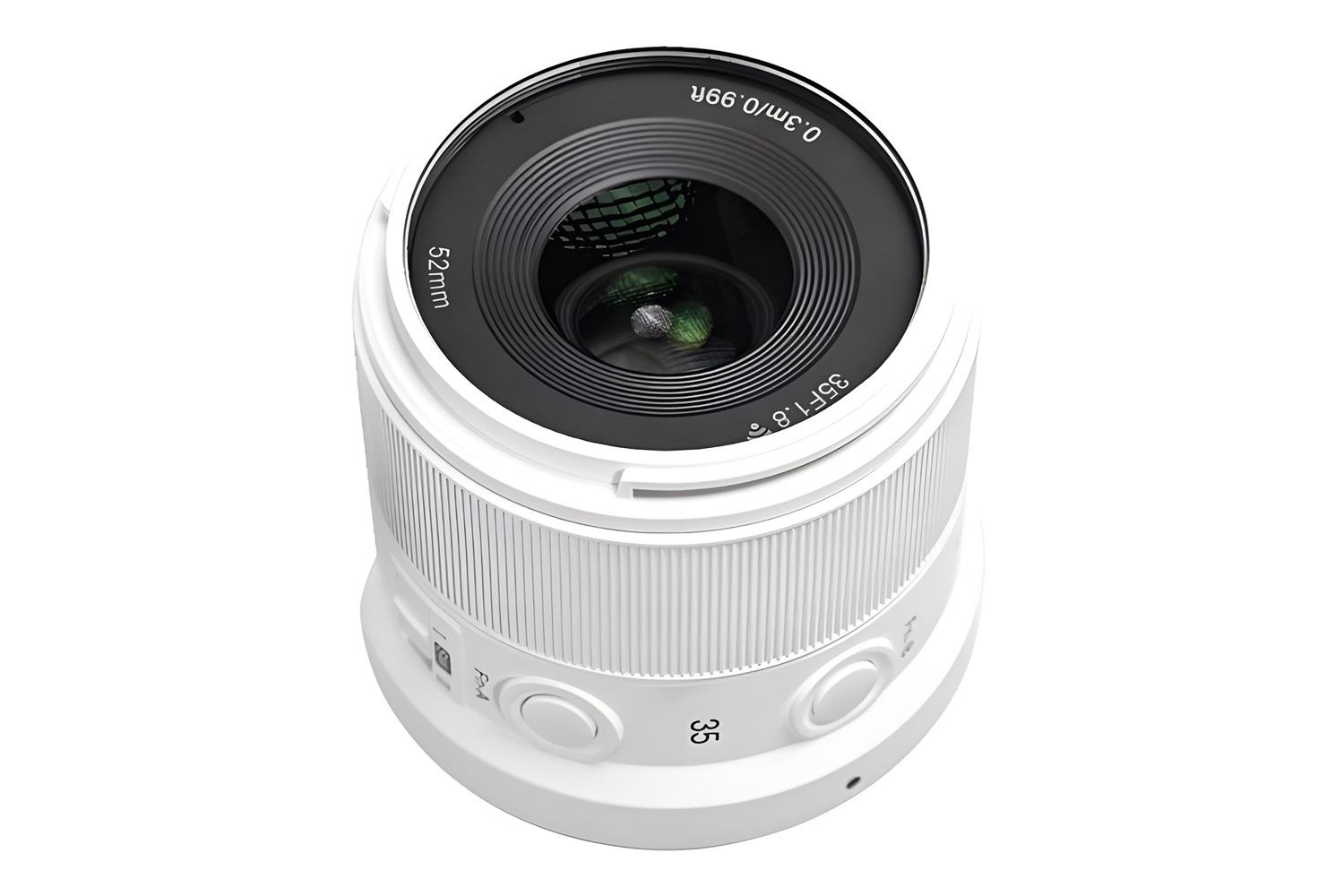 Yongnuo 35mm f/1.8Z DA DSM WL APS-C Wireless Otofokus Lens (Nikon Z) Beyaz