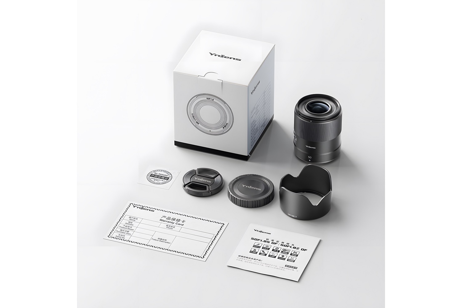 Yongnuo 50mm f/1.8Z DF Lite Full Frame Lens (Nikon Z) Siyah