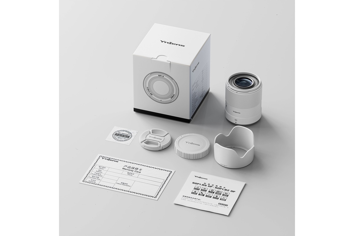 Yongnuo 50mm f/1.8Z DF Lite Full Frame Lens (Nikon Z) Beyaz