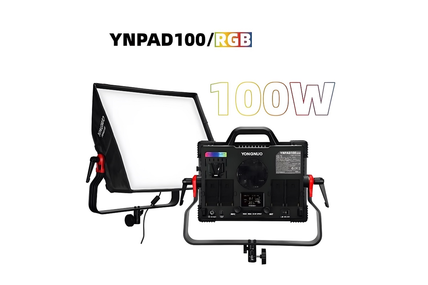 Yongnuo YNPAD100 RGB 2.000-10.000 Kelvin 100W LED Işık (Kit Versiyon)
