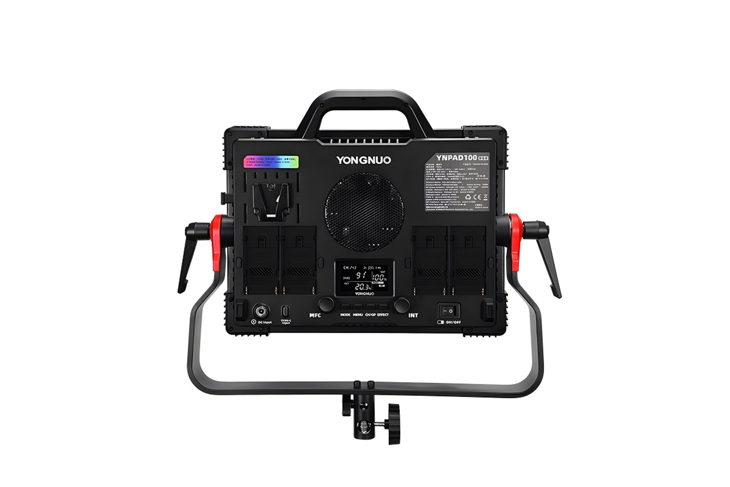 Yongnuo YNPAD100 RGB 2.000-10.000 Kelvin 100W LED Işık (Kit Versiyon)