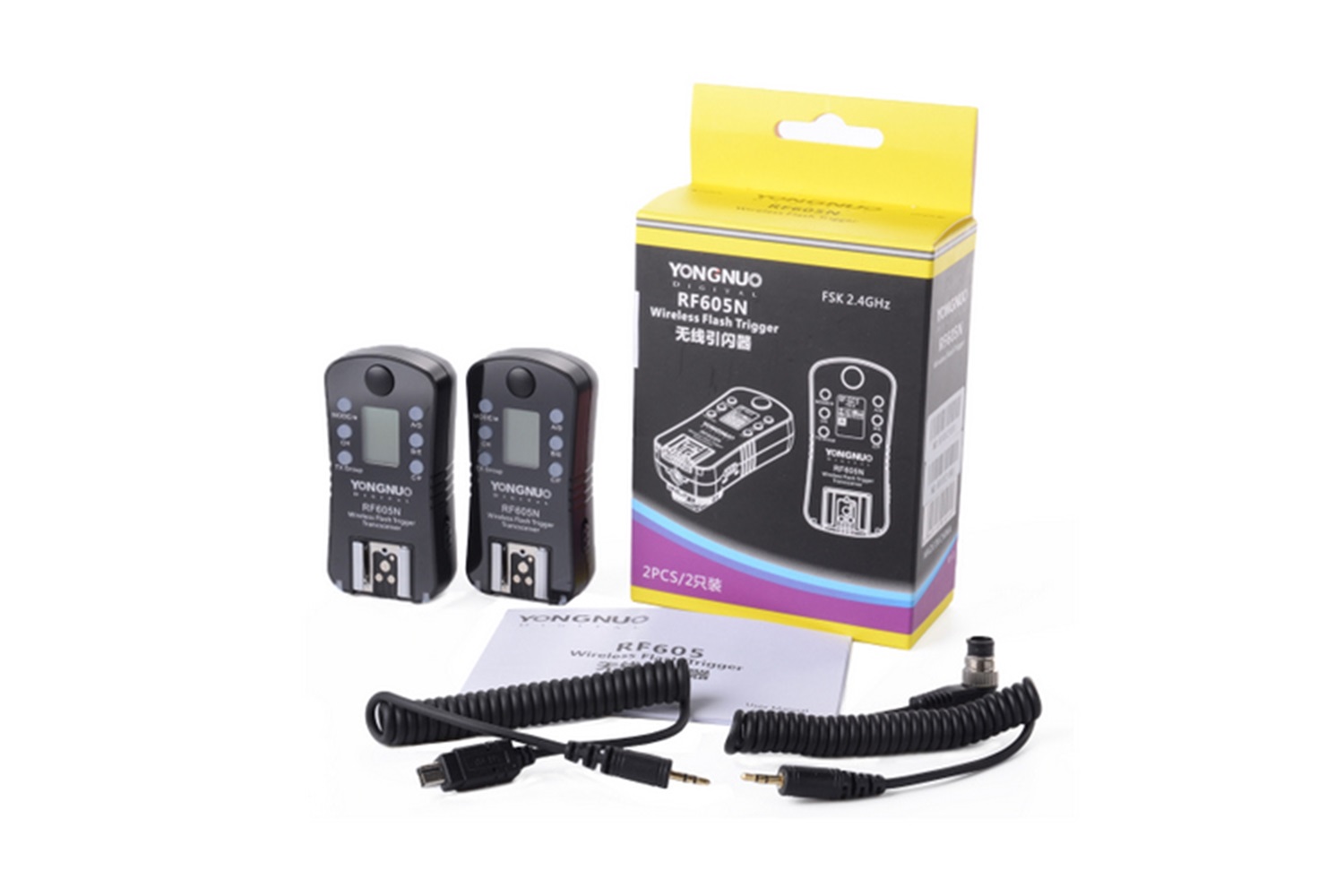 Yongnuo RF605N Nikon Uyumlu Flaş Tetikleyici 1+1, 100m Menzil