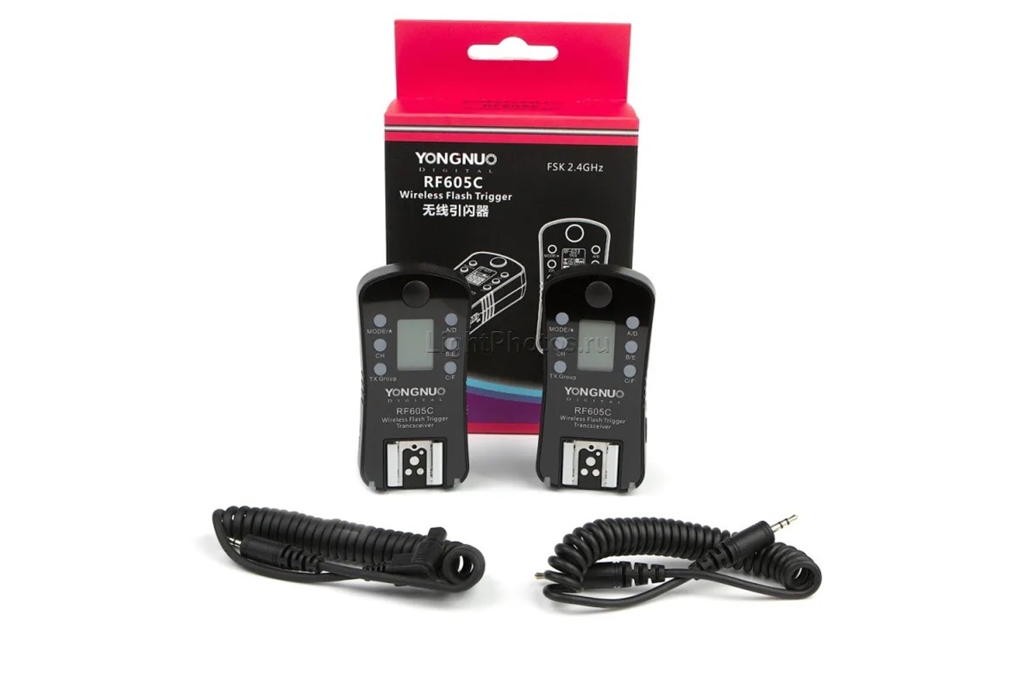 Yongnuo RF605C Canon Uyumlu 1+1 Flaş Tetikleyici, 100m Menzil