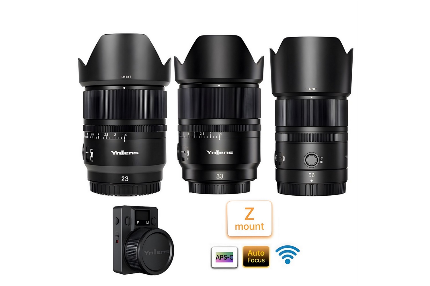 Yongnuo Commander 3'lü Wireless Lens Seti f/1.4 (Nikon Z)