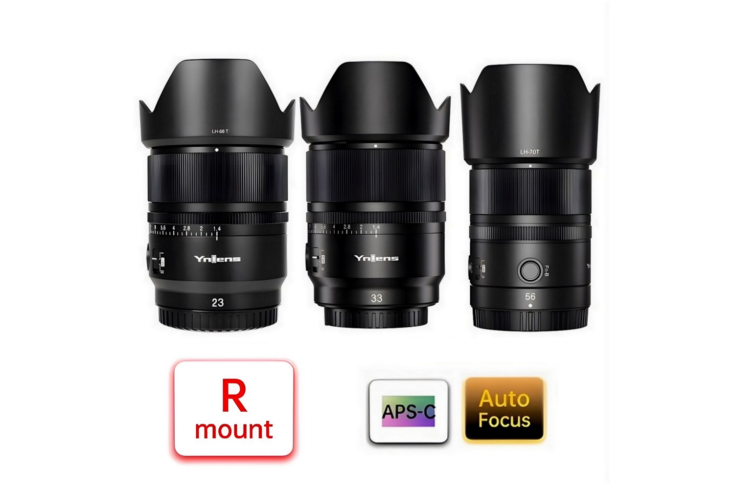 Yongnuo Commander 3'lü Profosyonel Lens Seti f/1.4 (Canon RF)