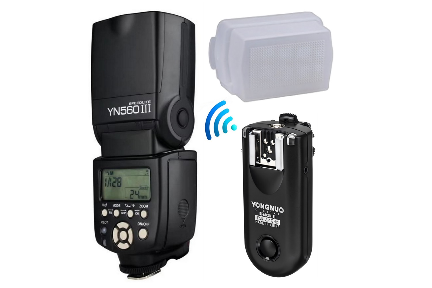 Yongnuo YN560-III Nikon Uyumlu Flaş Seti K2