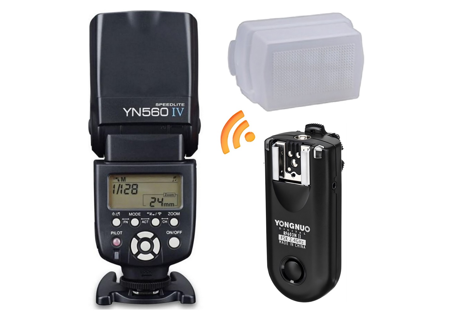 Yongnuo YN560-IV Nikon Uyumlu Flaş Seti K17