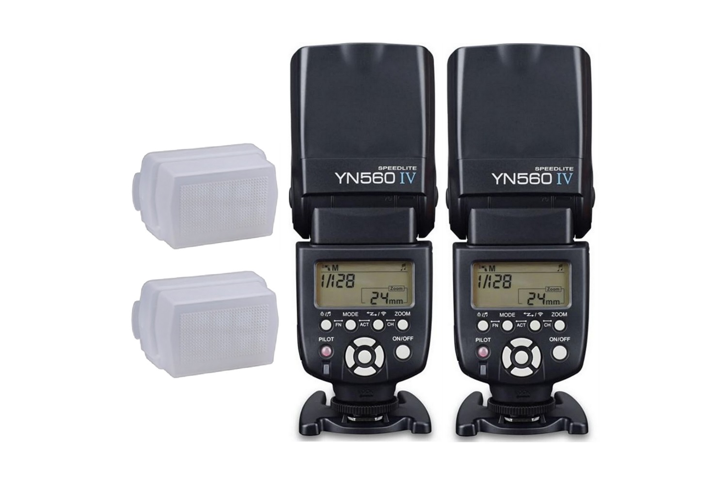 Yongnuo YN560-IV Tepe Flaşı İkili Difüzörlü Set K29