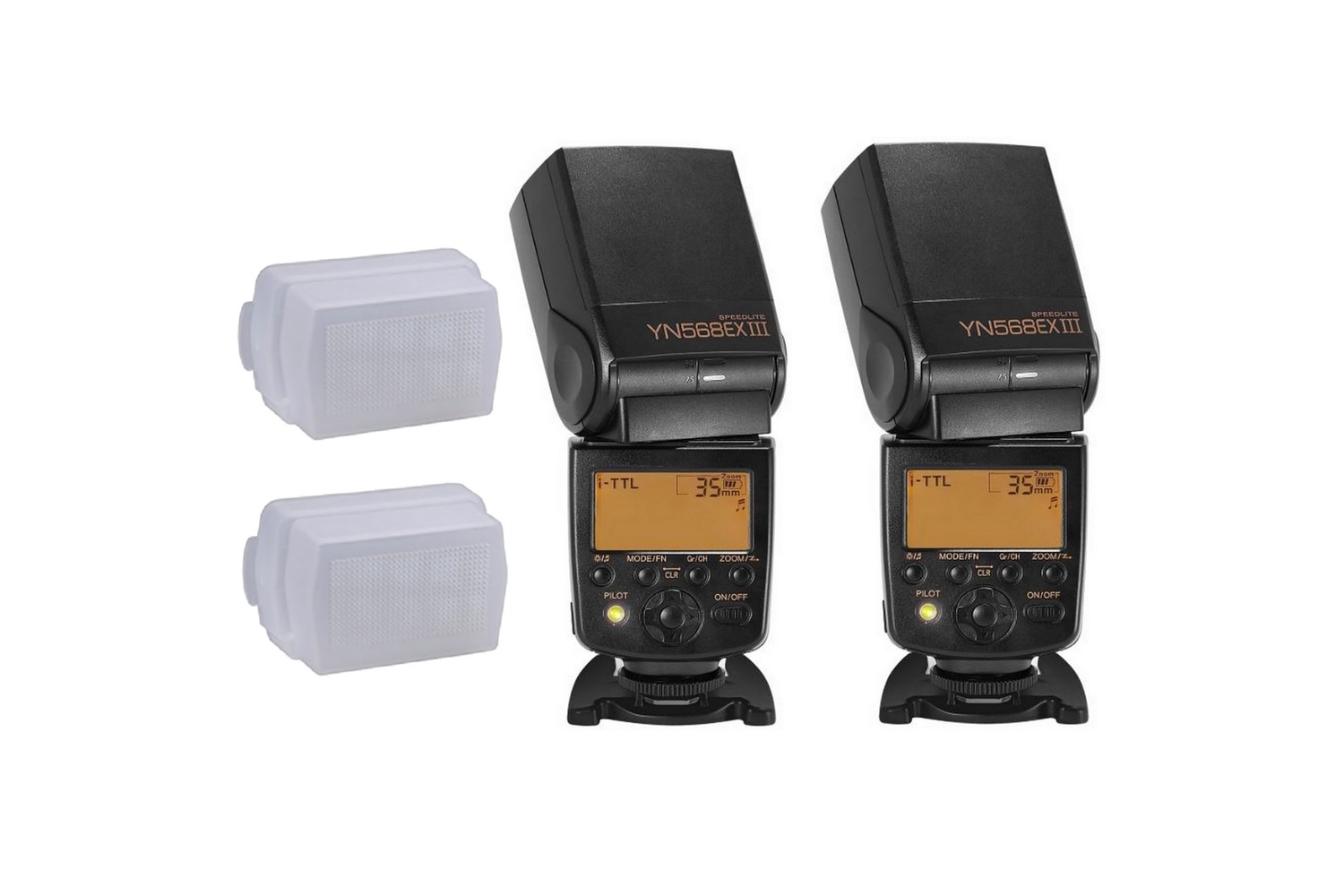 Yongnuo YN568-EX III Nikon Uyumlu İkili TTL Flaş Seti K53