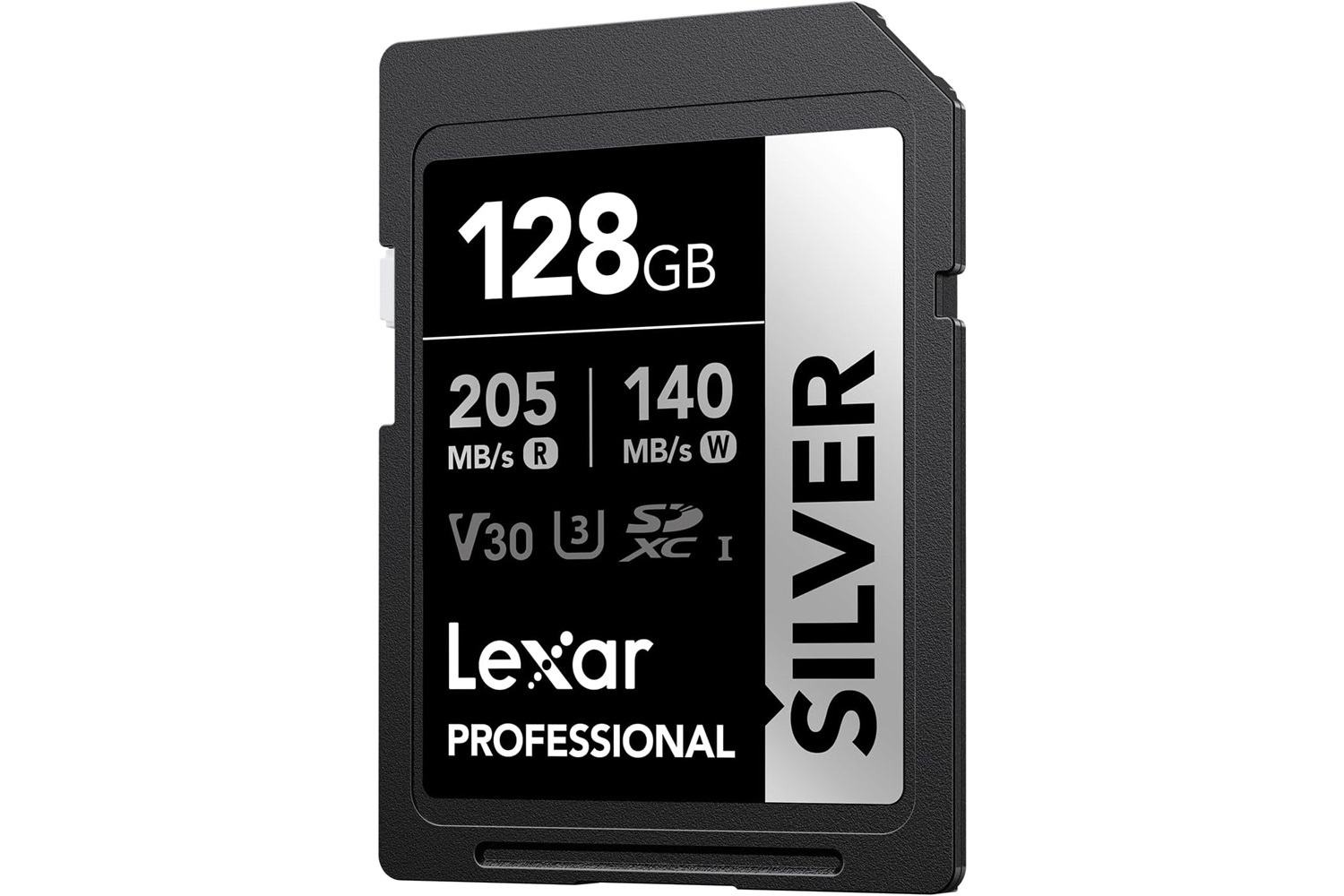 Lexar Silver 128 Gb U3 V30 4K SD Hafıza Kartı 205 mb/s