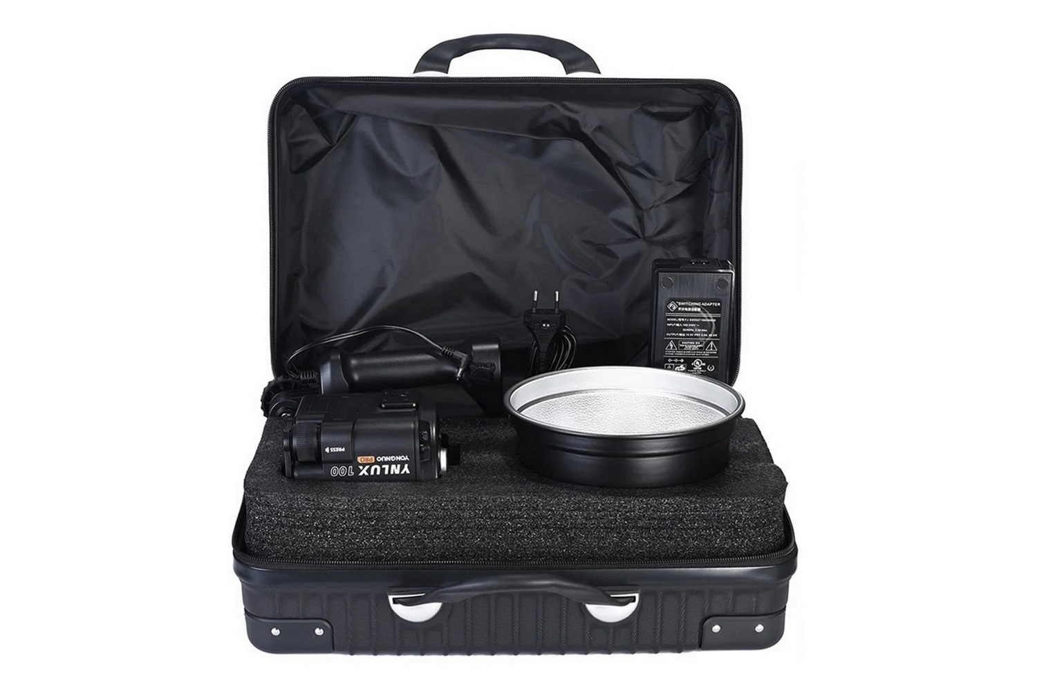 Yongnuo YNLUX100, YN150 Uyumlu Hard Case Taşıma Çantası, Siyah