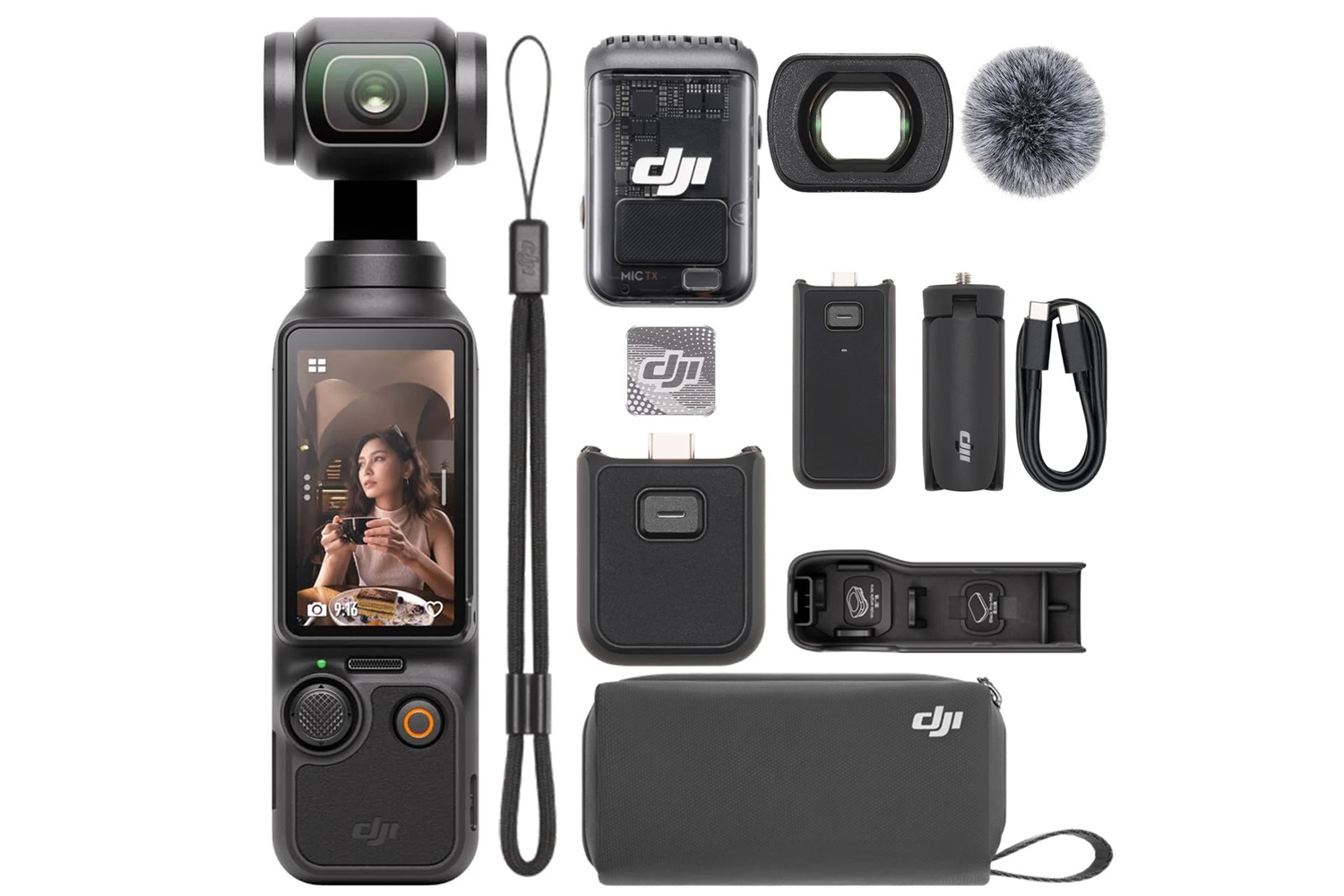 DJI Osmo Pocket 3 Creator Combo 4K Kamera Gimbal