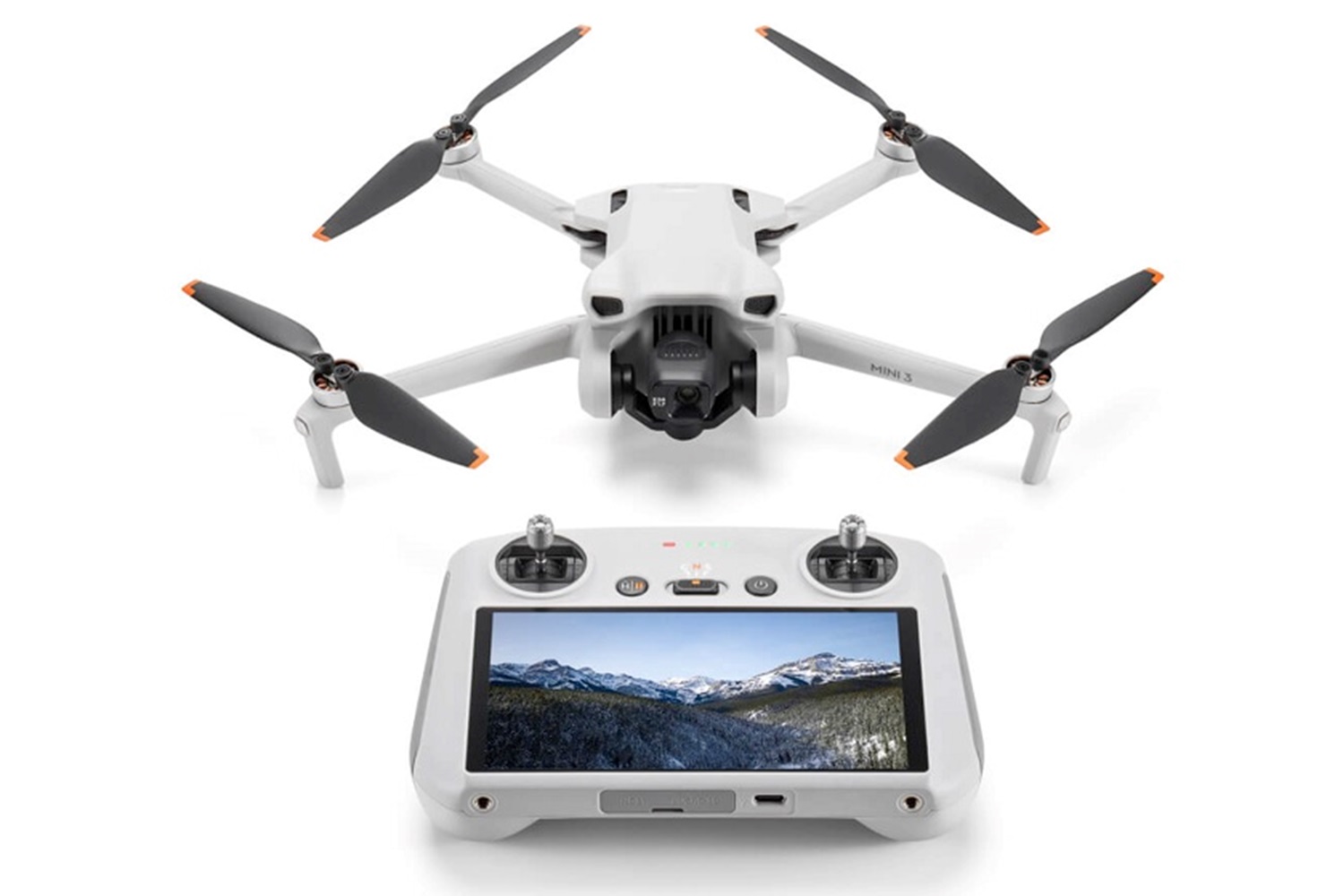 DJI Mini 3 4K Drone + RC Ekranlı Kumanda