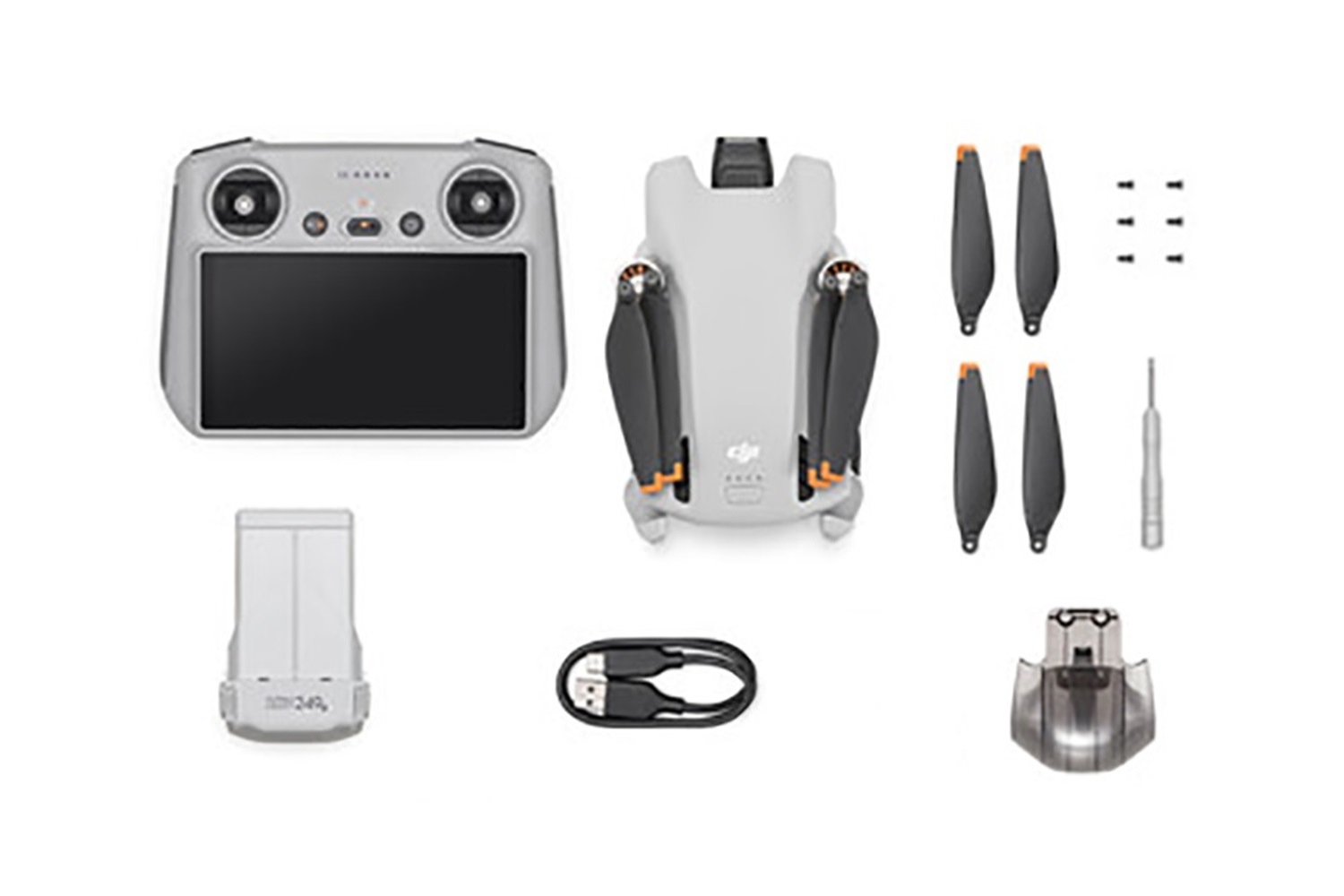 DJI Mini 3 4K Drone + RC Ekranlı Kumanda
