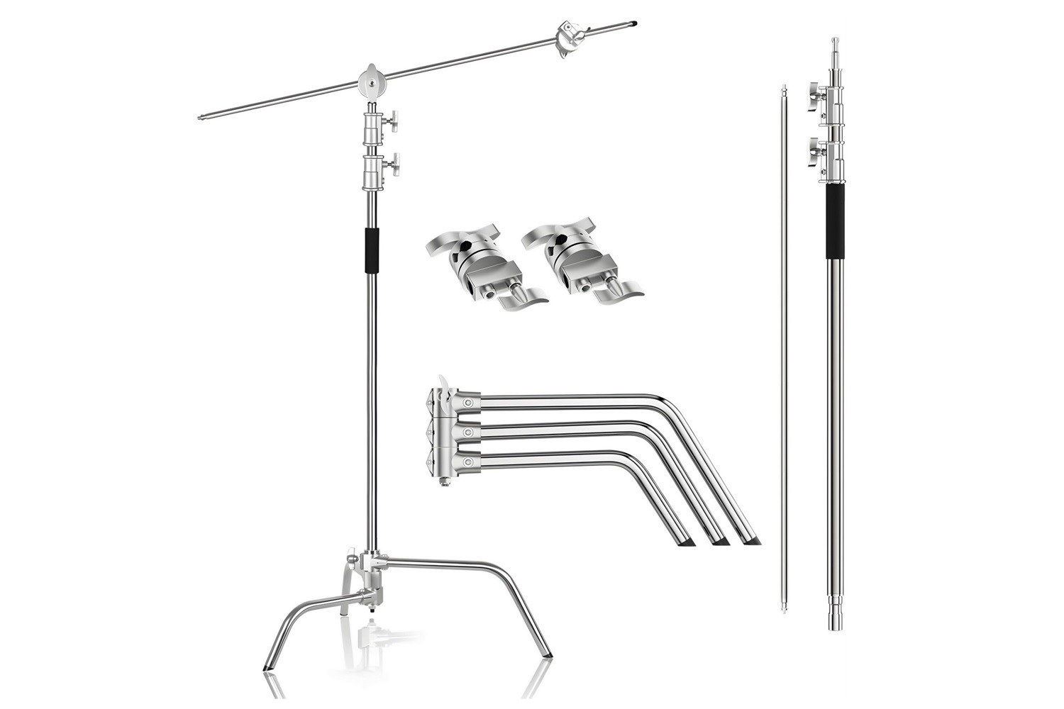 LATT Kraft 330 Deve Boynu Işık Ayağı 330cm Boom C Stand